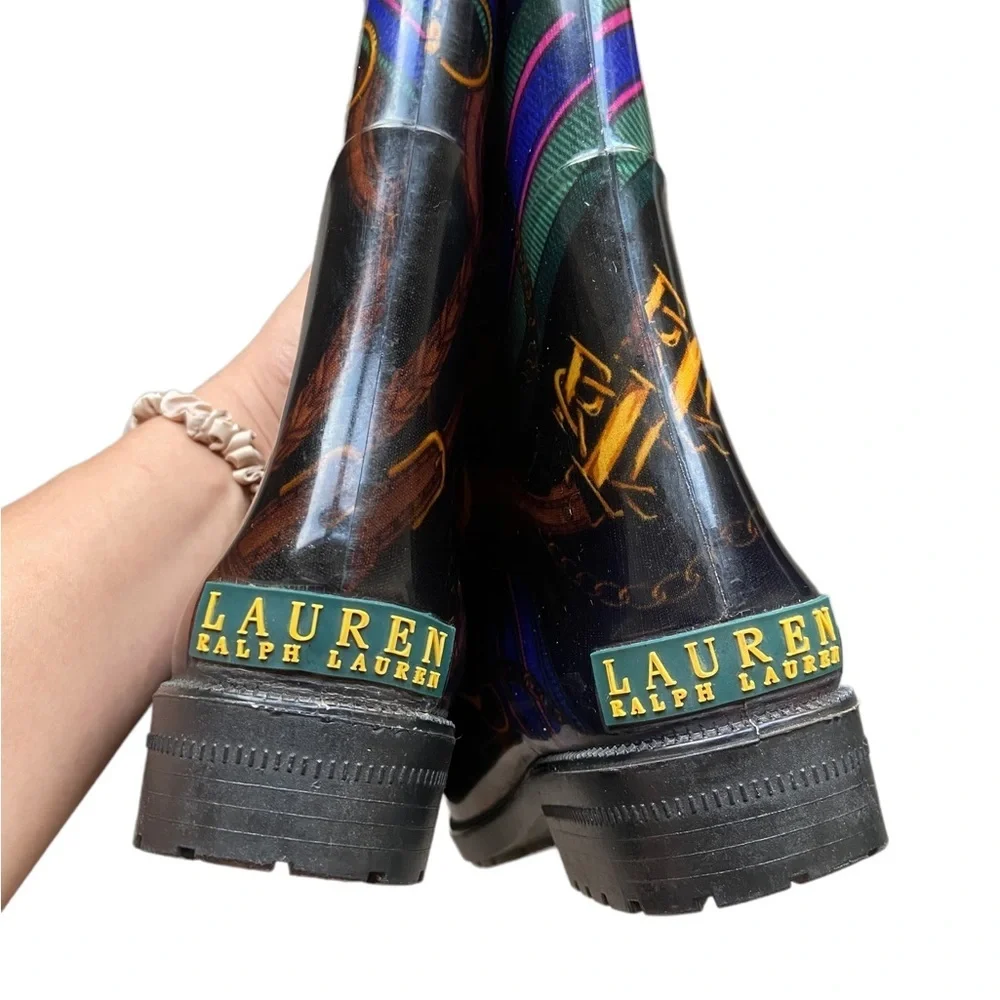 Ralph Lauren Rossalyn II Knee-High Rain Boots